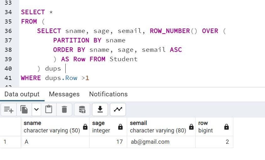 Find and Delete Duplicate Records in a Database in PostgreSQL  Delft Stack